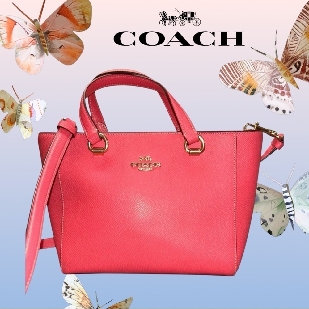 Coach Alice Satchel Bag in Watermelon (Style CA224) Like New authentic